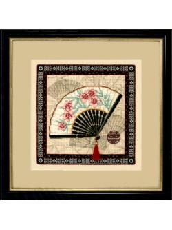 Dimensions ชุดปัก Oriental Fan