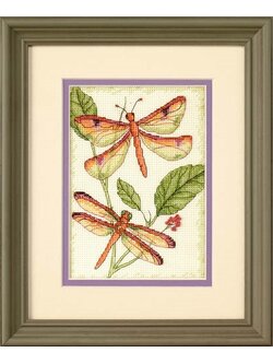 Dimensions ชุดปัก Dragonfly Duo