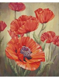 Heaven and Earth ผังลาย Poppy Dance