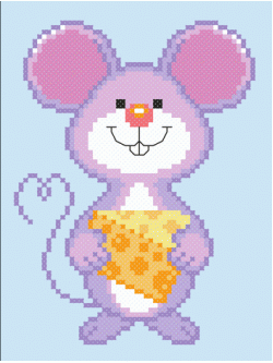 Nattee ชุดปัก Mouse & Cheese