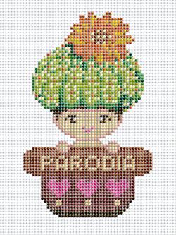 Pinn ชุดปักลูกปัด แคคตัสทรงฟักทอง