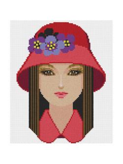 Pinn หมวกสีชมพู