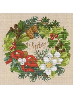 EMS ผังลาย Winter Wreath