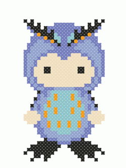 Nattee ชุดปัก Owl