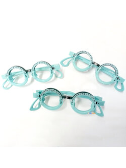 เฟรมวัดสายตา MODEL: TF-AT COLOR: TURQUOISE (เทอร์ควอยซ์สีฟ้า) PD: PD 58 ,60,62,64,66