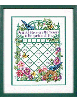 Dimensions ชุดปัก Grandchildren are Flowers