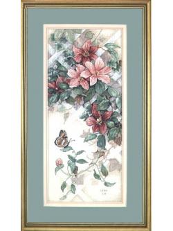 Dimensions ชุดปัก Butterfly & Clematis