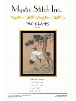 Mystic Stitch ผังลาย Two Cranes