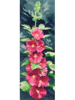 Heritage Crafts ชุดปัก Hollyhocks Panel