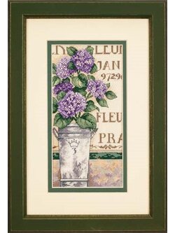 Dimensions ชุดปัก Hydrangea Floral