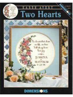 Dimensions ผังลาย Two Hearts