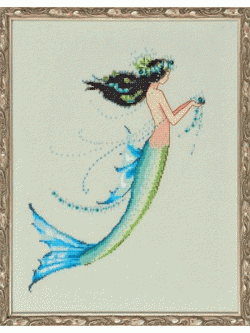 Mirabilia ผังลาย mermaid Azure