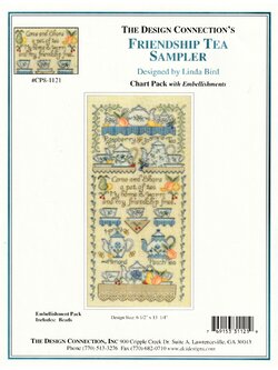 The Design Connection ผังลาย Friendship Tea Sampler
