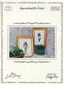 Lilac Studio ผังลาย Impressionistic Irises