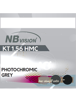 NBvision Lens 1.56 KT HMC Photochromic GREY