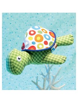 แพทเทิร์นตุ๊กตาเต่า แพทเทิร์นสำหรับงานตัดเย็บ มีเผื่อเย็บให้แล้ว ตัดผ้าเท่าแพทเทิร์นได้เลย