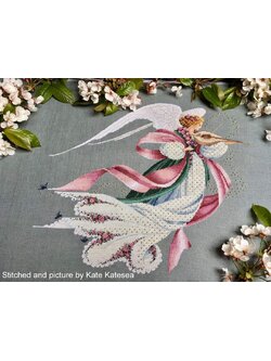 Lavender & Lace ชุดปัก Angel of Spring (ผ้าไอด้า 14 Ct.)