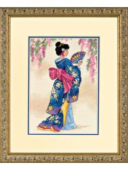 Dimensions ชุดปัก Elegant Geisha