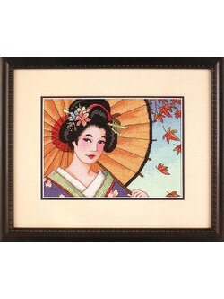 Dimensions ชุดปัก Geisha Beauty