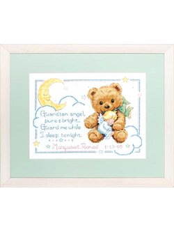 Dimensions ชุดปัก Cuddly Bear Birth Record