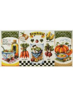 Soda ชุดปัก Vegetable Garden