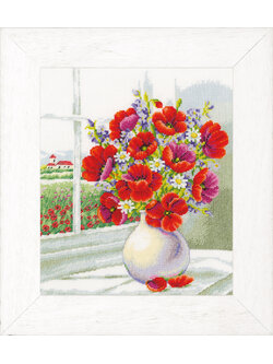 Vervaco ชุดปัก Spring Anemone Bouquet