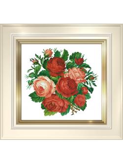 EMS ผังลาย Bouquet of Roses