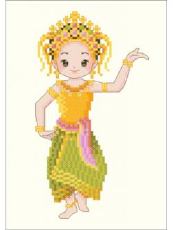 Nattee ชุดปัก ระบำลพบุรี