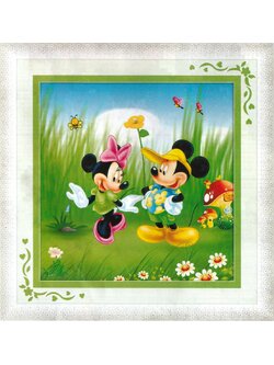 ชุดปักจีน Mickey & Minnie