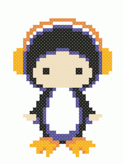 Nattee ชุดปัก Penguin