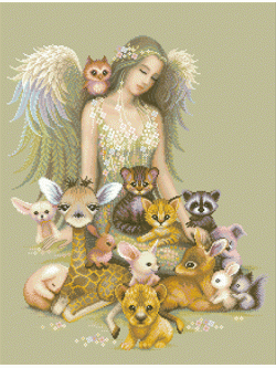 Nattee ชุดปัก นางฟ้าแห่งสรรพสัตว์ (Fauna Angel)