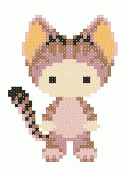 Nattee ชุดปัก Wild Cat