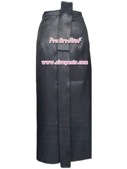 ผ้าถุงป้าย-หน้านาง A1-1 สีดำ (เอวใส่ได้ถึง 26 นิ้ว) *แบบสำเร็จรูป-รายละเอียดในหน้าสินค้า