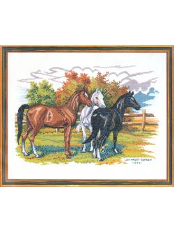 Eva Rosenstand ชุดปัก Three Horses