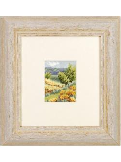 Pemin ชุดปัก Field of yellow flowers