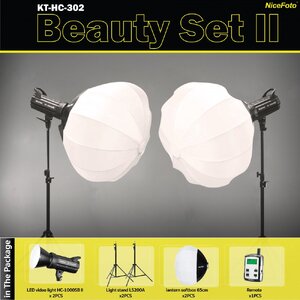NiceFoto KT-HC-302 Beauty Set II
