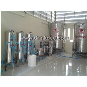 A ชุดติดตั้งโรงงานน้ำดื่ม (ทั้งระบบ) ตามมาตรฐาน อย.