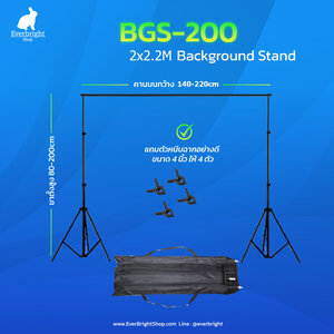 BGS-200 2x2M Photo Background Stand