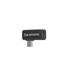 Saramonic SR-C2005 Type C male to female right angle adater - Black