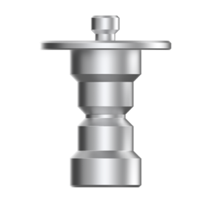 15.8mm Stud with 1/4'' or 3/8'' Male Thread 2754