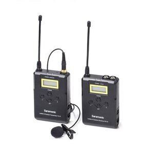 Saramonic UWMIC15 (RX15+TX15) 16-Channel Digital UHF Wireless Lavalier Microphone System with Bodypack Transmitter