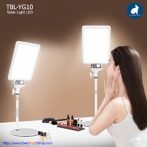 TBL-YG10 Table Light LED 2800-7000K ชุดไฟไลฟ์สดแบบตั้งโต๊ะ ปรับความสว่างและสีไฟได้