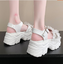 รองเท้าส้นเตารีดรัดส้นมี 2 รุ่น ไซส์ 34-39 สีดำ/ขาว/ชมพู