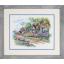 Dimensions ชุดปัก Stamped Cross Stitch Cottages by the Sea