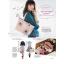 Pre-Order กระเป๋าสะพายลายดอกไม้สีชมพูหวานมีซิบ