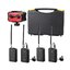 Saramonic SR-WM4C-KIT1R Wireless 4-Channel VHF Lavalier Omnidirectional Microphone System (200' Range)
