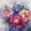 Luca-S ชุดปักครอสติช The King of Flowers