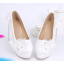 รองเท้าเจ้าสาวสีขาว ไซต์ 34-41 ความสูง ส้นแบน / 1.4 / 2.2 / 3.4 / 4.2 / 5 / 5.8 นิ้ว