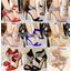 รองเท้าส้นสูงงานสวย ไซต์ 34-40 สีแดง/ดำ/เหลือง/น้ำเงิน/ชมพู/แอพพริคอท