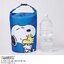 Snoopy stuff bag & pouch กระเป๋าผ้าsnoopyเก็บของพับเก็บได้ มาพร้อมถุงผ้าลายปักและสายห้อย